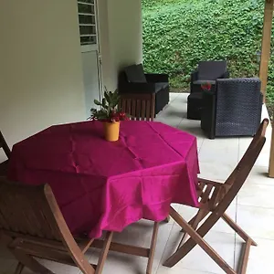  Hébergement de vacances Les Lucioles 1 Beau T2 En Foret Tropicale Avec Acces Piscine Martinique